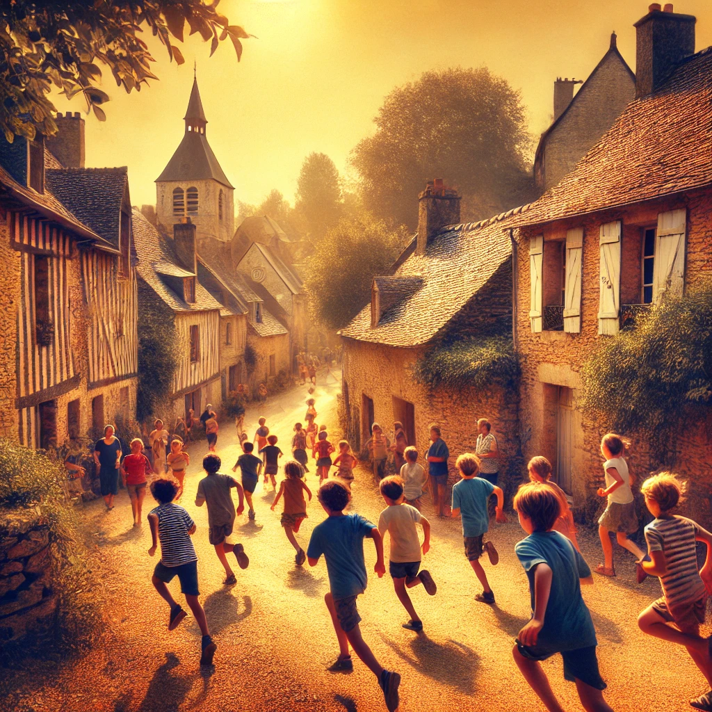 Course pour les enfants de 700m pour les enfants